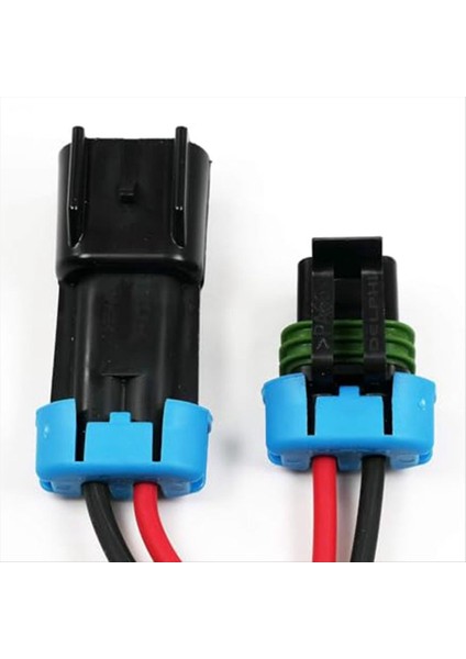 5-Pack Metri-Pack 2 Pimli 30 Amp, 280 Serisi Konektörler Çok Function (Erkek Ila Kadın Pigtail 12GA) (Yurt Dışından) fırsatları