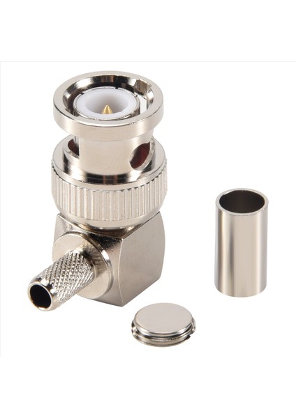 Bnc Erkek Fiş RG58 RG400 RG400 RFC195 Rf Coax Adaptör Konnektörü, Gümüş (Yurt Dışından)