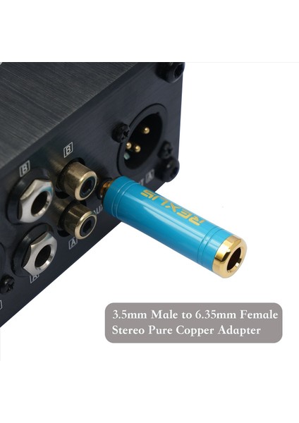 Rexlis Jack 3.5 Ila 6.35 Amplifikatör Hoparlör Için Mikrofon Ses Fişi Aux Kablosu 3.5 mm Kriko - 6.35 mm Elektro Gitar Adaptör (Yurt Dışından) indirimleri