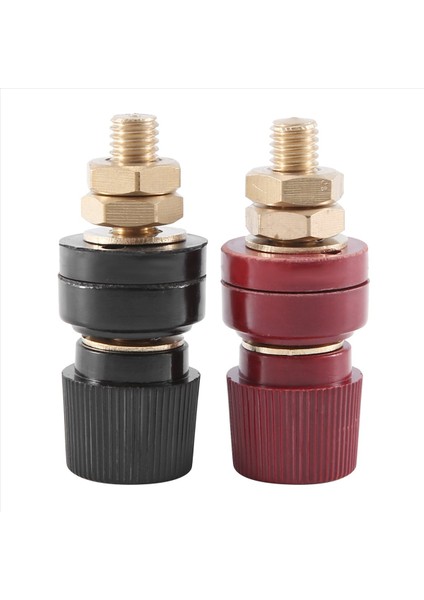 2pcs Terminal Bağlama Direği, 555 Tip Pirinç Sütun Terminal Bloğu M8 Iplik Çapı Bağlama Direği 220V-380V 200A (Yurt Dışından)