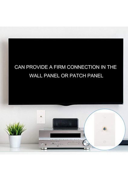 5 Paket Rg6 Keystone Jack Eki, Koaksiyel Keystone Jack Insert Cinsiyet Değiştirici (Yurt Dışından) indirimleri