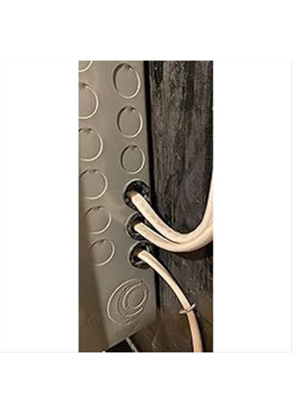 3/8-1/2in, Push-Fit Yığın Konnektörü Nm Kablo Konnektörü Elektrikli Kanal Takımı 1/2 Inç Nakavt Deliği, 120PCS, Siyah (Yurt Dışından) modelleri