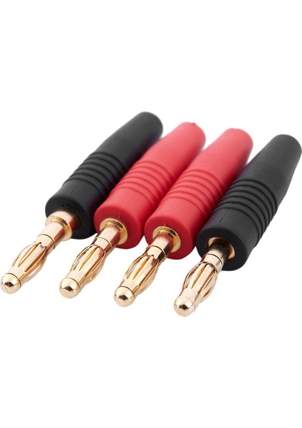 4pcs 4mm B7 24K Altın Kaplama Müzikal Hoparlör Kablo Tel Pimi Banana Fiş Konnektörü (Yurt Dışından)