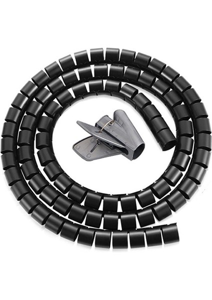 Esnek Spiral Kablo Organizer Depolama Hattı Koruyucu Yönetim Kablo Makarası Masaüstü Düzenli Kablo Aksesuarları (Yurt Dışından) fiyatları