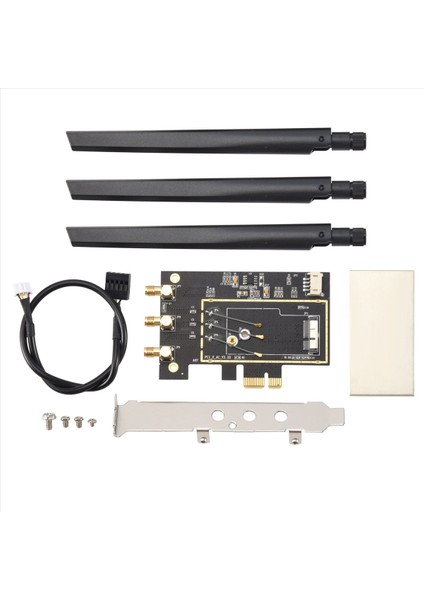 Broadcom Için BCM94360CSAX BCM943602CS BCM94331CSAX Wlan Masaüstü Pcı-E Dönüştürücü Adaptörü + Apple Wifi Kart Için Anten (Yurt Dışından) fiyatları