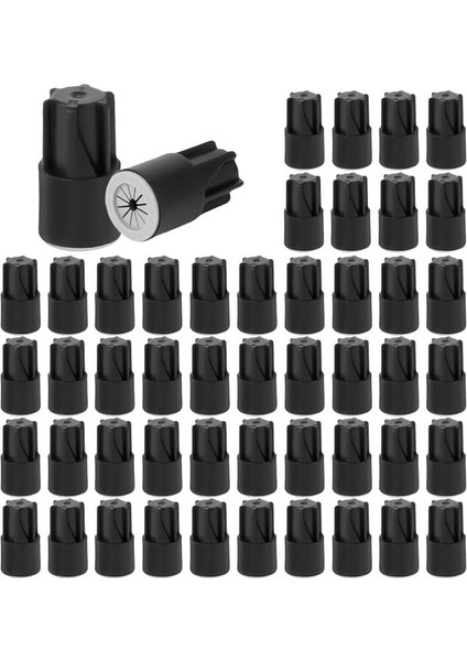 50PCS Su Geçirmez Tel Fındık, Sprinkler LED Peyzaj Işığı Sulama Vanaları Için Dış Mekan Elektrik Tel Konektörleri Siyah (Yurt Dışından)