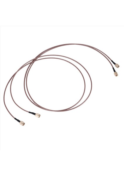 2pcs RG316 Tel Jumper Sma Erkek To Sma Erkek Wifi Anten Uzantısı Rf Koaksiyel Koaksiyel Kablo Adaptör Jumper (100CM) (Yurt Dışından)