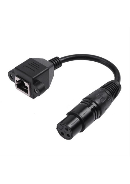 Dmx-Con Denetleyici Serisi Için 1 Çift Xlr 3PIN-RJ45 Dişi Adaptörü RJ45-XLR Dmx Konnektör Uzatma Kablosu (Yurt Dışından) fiyatları