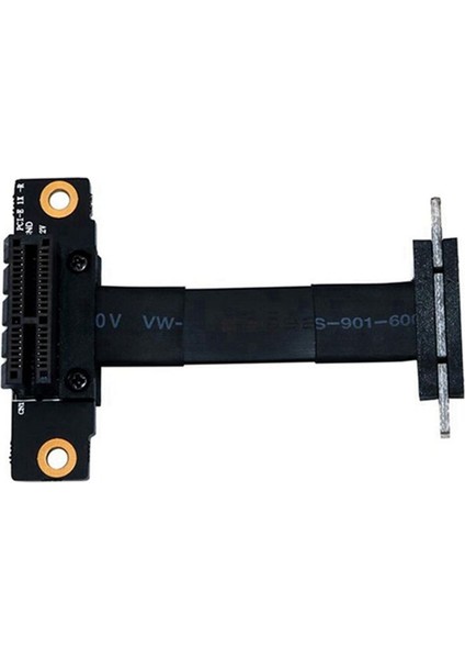 Pcıe X1 Yükseltici Kablo Çift 90 Derece Sağ Açılı Pcıe 3.0 X1 Ila X1 Uzatma Kablosu 8gbps Pcı 1x Yükseltici Kartı Şeridi Genişletici (Yurt Dışından) fiyatları