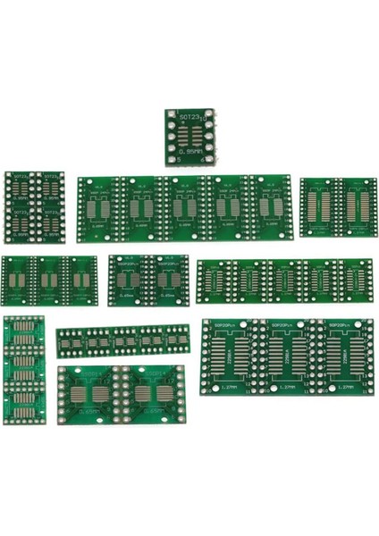 35PCS Pcb Kartı Kiti Smd Daldırma Sop Msop Ssop Tssop SOT23 8 10 14 16 20 24 28 Smt Dip (Yurt Dışından)