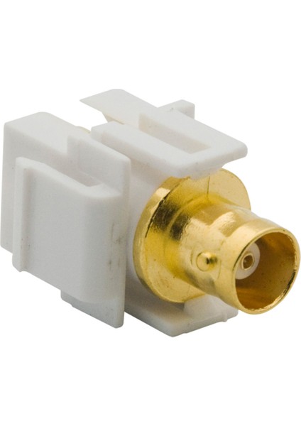 5 Paket BNC Keystone Jack BNC kabloları için duvar jakı, bnc ek, f/f SDI Keystone kablo jakı tv jakı ile (Yurt Dışından) fırsatları