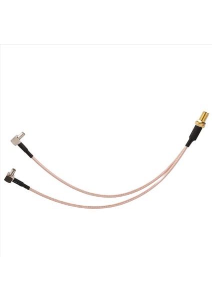 8 Inç Sma Dişi - Y Tip 2 x Ts9 Açılı Erkek Konnektör Ayrıştırıcı Birleştirici Kablosu, Altın ve Gümüş (Yurt Dışından) modelleri