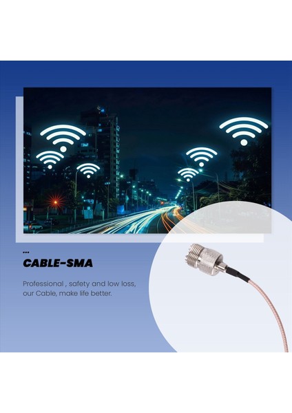 Elden Taşınan Anten Kablosu Sma Erkek-Uhf SO-239 Kadın Konektör (Yurt Dışından) fırsatları