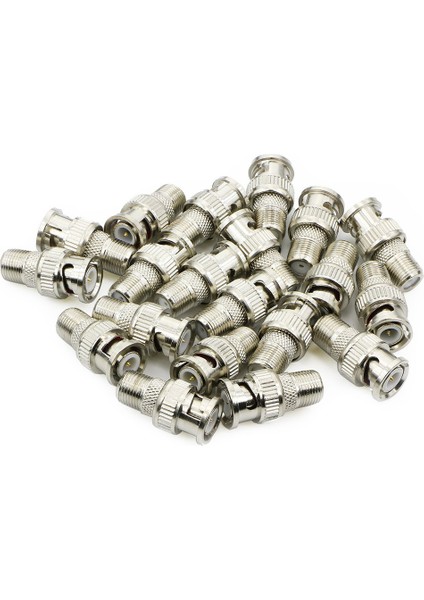 20PCS Bnc Erkek Fişine F Dişi Jack Adaptör Koax Konnektörü Bağlayıcı Adaptörleri Cctv Kamera (20PCS) (Yurt Dışından) modelleri