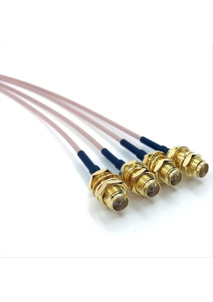 4 Rf U.fl (Ipex/ıpx) Mini Pcı Paketi-Rp-Sma Dişi Pigtail Anten Wi-Fi Koaksiyel RG-178 Düşük Kaybı Kablosu (Yurt Dışından) fırsatları