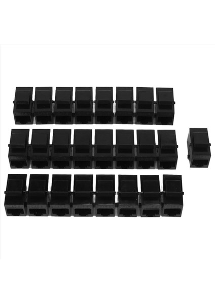 25 Pcs RJ45 Kuplör Cat6 Keystone Jacks Sline Kuplör Kadın To Dazya Kaplıcı (Yurt Dışından)