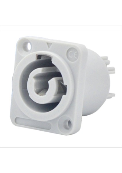 10PCS NAC3MPA-1 NAC3MPB-1 Güç Hoparlör Panel Soketi Gri-Beyaz Güç 20A Aşamalı LED Aydınlatma Ses 3 Pimli Soket, Çıkış (Yurt Dışından) indirimleri