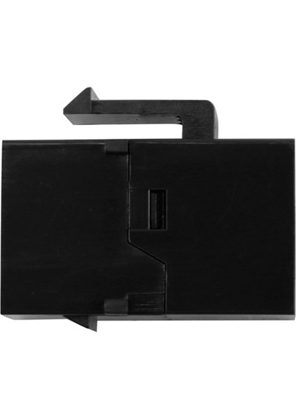 RJ45 Konnektör Keystone Jack Cat6 RJ45 Uzatma Bağlayıcı Ethernet Ağı Lan Kat 6 Kullanıcı Kapları Adaptörü (Siyah) (Yurt Dışından) modelleri