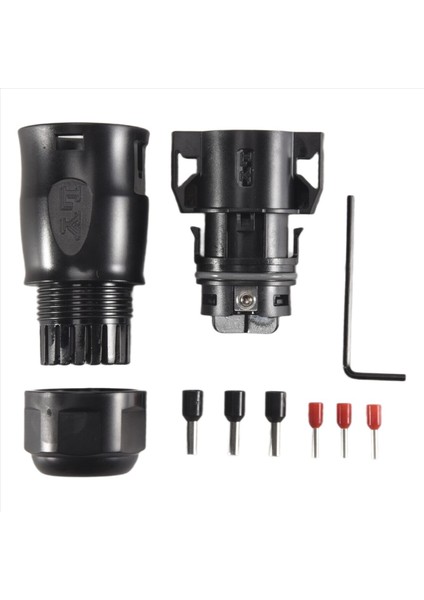 Güneş Pv Konektör Fişi Su Geçirmez IP68 4000V 40A Güneş Pv Sistem Paneli Paralel Koruma Kiti LY01-FEMALE (Yurt Dışından)