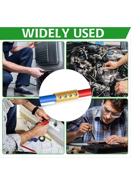 12PCS 6 Awg Gösterge Tel Konektör Somun Kiti, 80A Elektrikli Tel Konektörler Kablolama Endüstrisi Için Yeraltı Tel Ekleme Kiti (Yurt Dışından) modelleri