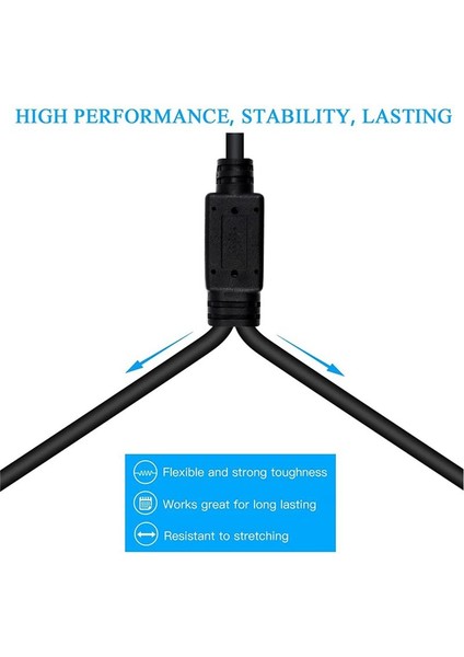 Xlr Splitter Kablosu, 1 Xlr Dişi - 2 Xlr Erkek Y Kablosu Dengeli Mikrofon Ayırıcı Kablosu Ses Adaptörü 1 Paketi (Yurt Dışından) fiyatları