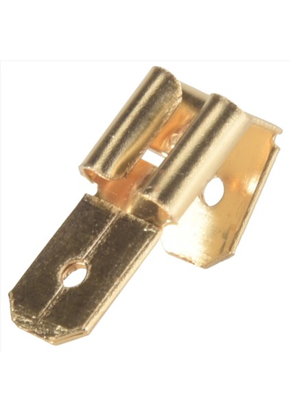 25 Pcs Piggyback Spade Konektörleri, 3 Yönlü Adaptör Çift Erkek Ila Tek Dişi Pirinç Hızlı Bağlantı Kesme Konektörleri (Yurt Dışından)