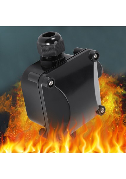 3 Yollu Kavşak Kutusu, Ip 68 Açık Hava Aydınlatma Için Su Geçirmez Konektörler Harici Kavşak Kutusu Paketi 10 Siyah (Yurt Dışından) indirimleri