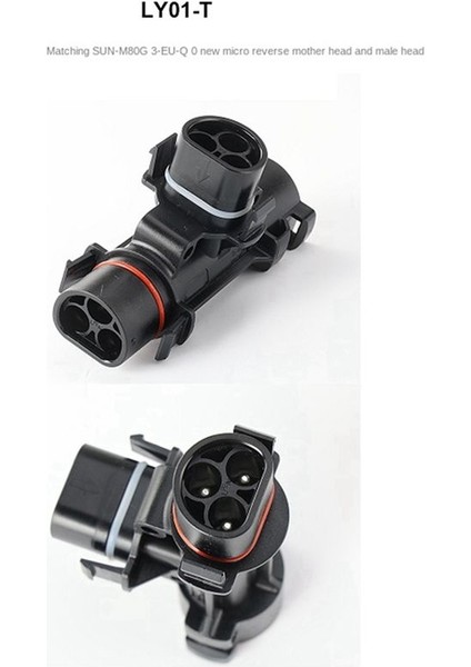 Güneş Pv Konektör Fişi Su Geçirmez IP68 4000V 40A Güneş Pv Sistem Paneli Paralel Koruma Kiti LY01-T (Yurt Dışından) fırsatları