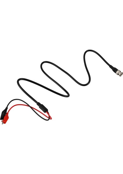 P1011 Bnc Q9 Erkek Çift Dot Timsah Osiloskop Kurşun Test Probları Kablo 1m (Yurt Dışından) fiyatları