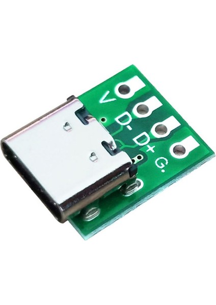 Veri Hattı Kablo Kablosu Transferi Için Pcb Dönüştürücü Kartı ile 10 Adet Dişi Konektör USB Tip C Kopma Kartı (Yurt Dışından) fiyatları