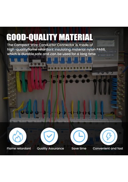 Evrensel Kompakt Konektörler, Bağlantı Çubuğu, Işaret Şeridi, Vidalar, 28-12 Awg ile Dın Ray Terminal Blokları Kiti (Yurt Dışından) fırsatları