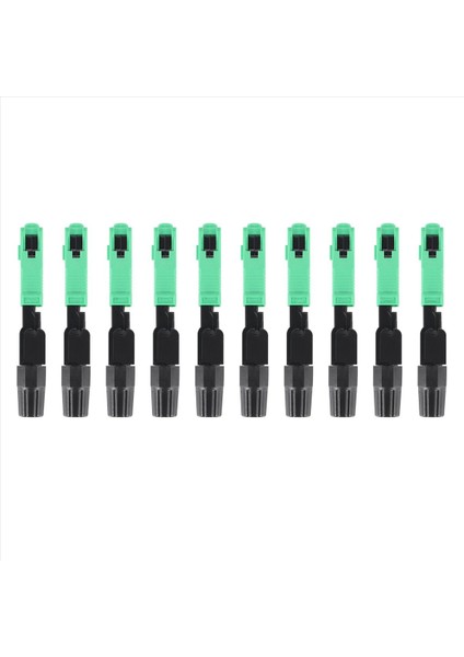 10PCS Sc/apc Fiber Optik Konektörü Gömülü Tek Mod Bileşen Fiber Optik Hızlı Konektör Black + Yeşil (Yurt Dışından) fiyatları