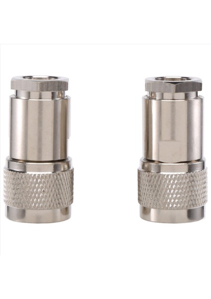 2 Pcs N Tip Erkek Kelepçe Rg8 LMR400 RG165 RG213 7d-Fb Rf Koaksiyel Konnektör (Yurt Dışından)