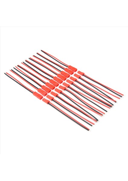 10 Çift 2 Pin Jst Fiş Soketi Konnektörü M Ila F 110MM Kablo Tel Kırmızı Siyah (Yurt Dışından) modelleri