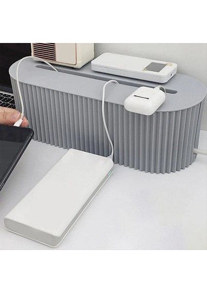 Fiş Tahtalı Saklama Kutusu Kablo Kablosu Organizatör Kılıfı Soket Kablosuz Wifi Yönlendirici Masaüstü Veri Satır Tapma Tutucu Rafı, Beyaz (Yurt Dışından) modelleri