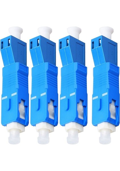 4 Paket Tek Mod 9/125UM Sc/upc Erkek - Lc/upc Dişi Hibrid Optik Fiber Adaptör Konnektörü Optik Güç Ölçer Için (Yurt Dışından)