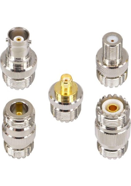 20PCS Rf Koaksiyel Konnektör Kiti Uhf SO239 PL259 Adaptör Uhf&#39;yi Sma/bnc/n/uhf/f Adaptörü Cb Anteni Için Coax Adaptörü (Yurt Dışından) fiyatları