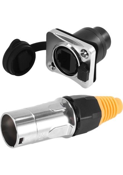 IP67 Network RJ45 Su Geçirmez Konektörler / Ethernet RJ45 Su Geçirmez Fiş + Açık Hava Ethernet Için Su Geçirmez Soket (Yurt Dışından) fiyatları