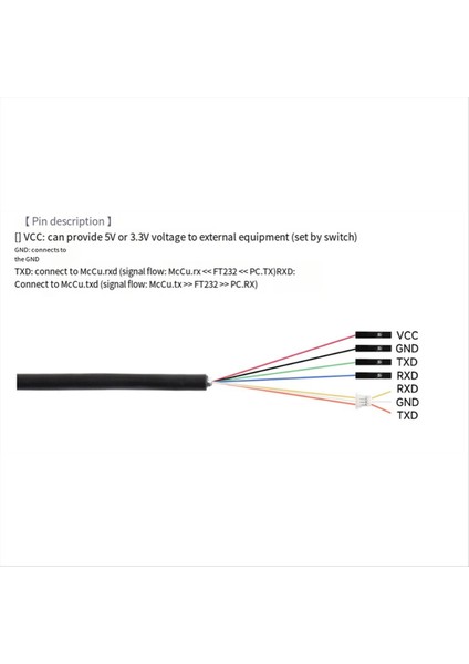 Raspberry Pi 5 Endüstriyel USB Için Waveshare Ttl D Seri Kablo FT232RNL Çip Çoklu Koruma Devreleri Çok Sistemler Desteği (Yurt Dışından) fiyatları
