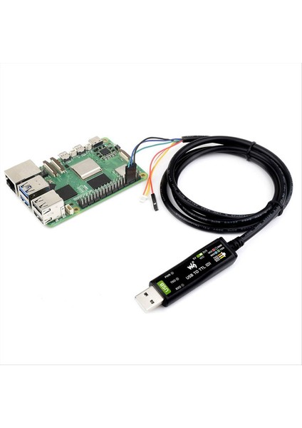 Raspberry Pi 5 Endüstriyel USB Için Waveshare Ttl D Seri Kablo FT232RNL Çip Çoklu Koruma Devreleri Çok Sistemler Desteği (Yurt Dışından) fırsatları