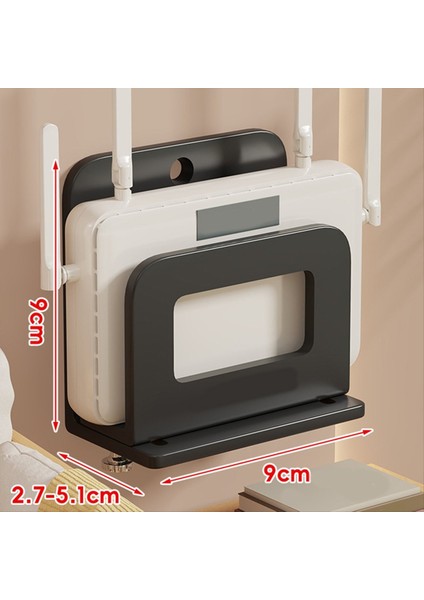 Küçük Cihazlar Için Ayarlanabilir Duvar Montaj Tutucusu Yönlendirici Modem Medya Oyuncuları Güvenli ve Alandan Tasarrufu Sağlayan Tasarım (Yurt Dışından) fiyatları