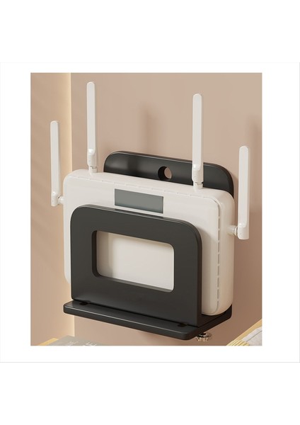 Küçük Cihazlar Için Ayarlanabilir Duvar Montaj Tutucusu Yönlendirici Modem Medya Oyuncuları Güvenli ve Alandan Tasarrufu Sağlayan Tasarım (Yurt Dışından) modelleri