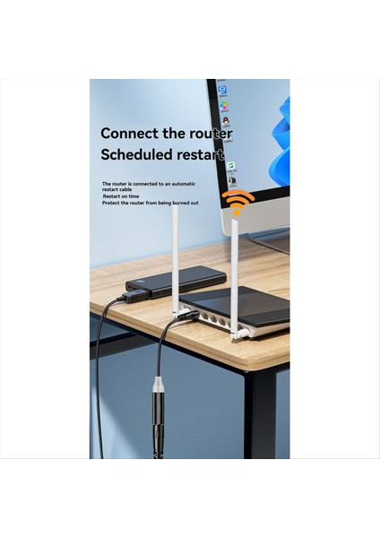 Dc5.5x2.1mm Yönlendirici Wifi Wifi Köprüsü/yönlendirici/tekrarlayıcı Yeniden Olarak Yeniden Rebooter Sıfırla 72 Saat Otomatik Yeniden Başlat Kablosu (Yurt Dışından) indirimleri