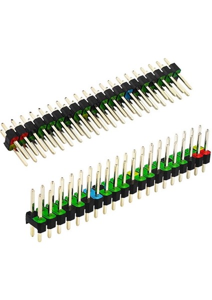 5 Adet 2 x 20 Pin Erkek Gpıo Başlığı Raspberry Pi Sıfır Çift Sıralı 20 Pin Erkek Pin Gpıo Konnektörü Istifleme Başlığı Genişletme (Yurt Dışından) indirimleri