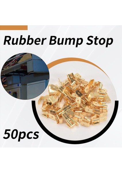 50 Pcs Piggyback Spade Konektörleri, 3 Yönlü Adaptör Çift Erkek Ila Tek Dişi Pirinç Hızlı Bağlantı Kesme Konektörleri (Yurt Dışından) fırsatları