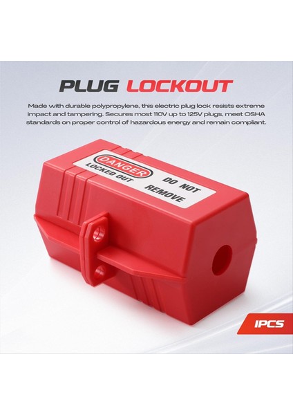 Elektrik Kilitleme Tagout Kiti, Karps Seti, Kelepçesi Üzerine ve Evrensel Multipole Devre Kesici Lokavtları, Lotolockout Etiketleri (Yurt Dışından) indirimleri