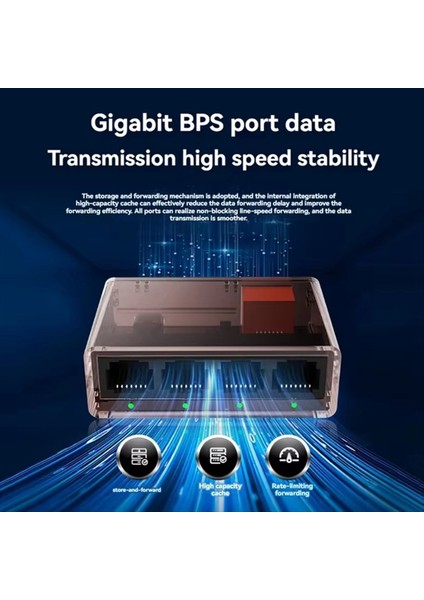 Gigabit Network Switch 1000MBPS RJ45 Lan Hub Adaptör Internet Ayırtıcı Otomatik Mdı/mdıx Ethernet Switcher Wifi Yönlendirici Için (Yurt Dışından) fırsatları