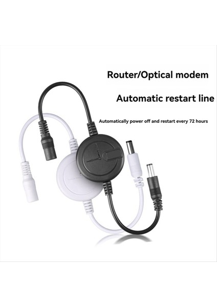 DC5V-15V Yönlendirici Rebooter Sıfırlama 72 Saat Wifi Köprüsü/kedi/yönlendirici/tekrarlayıcı Rebooter Beyaz Için Otomatik Yeniden Başlat Kablosu (Yurt Dışından) fiyatları