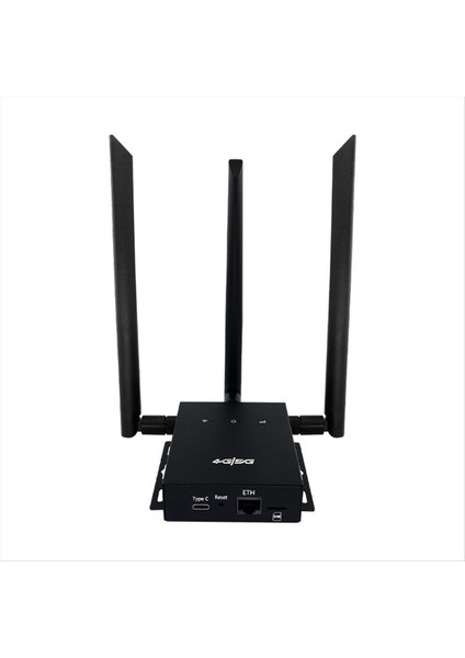 300MBPS 4g Wifi Usb-C Yönlendirici Tek Port Lte Cpe Wifi Kazanç 3 Anten Ağ Kartı Yönlendirici Pc/dizüstü Bilgisayar Eu Fişi (Yurt Dışından)