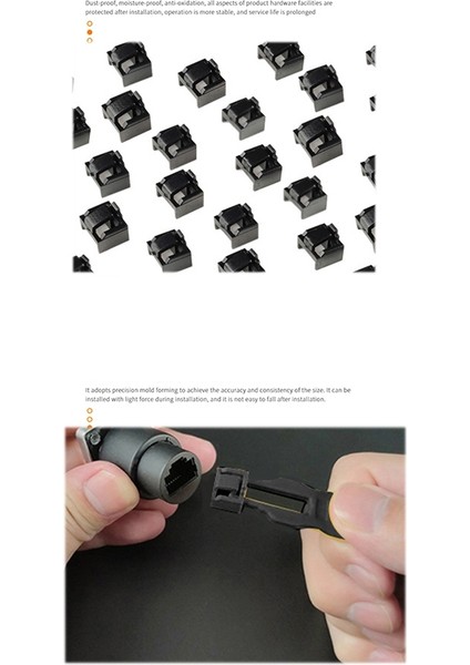 RJ45 Port Kilit Kiti Anahtarlı - Ethernet Port Güvenlik Engelleyici, Yönlendirici ve Bilgisayar Portları Için Toz Kapağı Koruyucu (Yurt Dışından) fırsatları